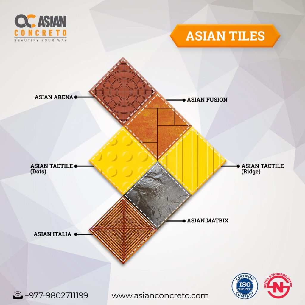 Versatile Concrete Tiles - Asian Concreto