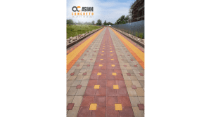 Asian Interlock Pavers, Maya Devi Temple