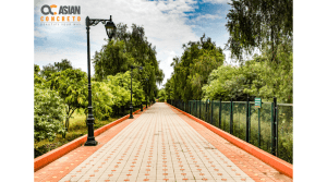 Asian Interlock Pavers - Lumbini Walkway Footpath Project