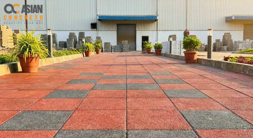 permeable pavers asian concreto